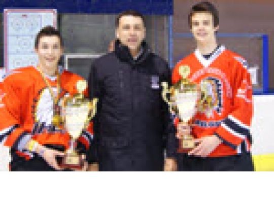 Plechtige prijsuitreiking voor de U16 en U18 van IHC Leuven