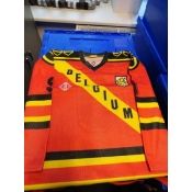 89/91 Red Worldchampionship Gameworn Jersey